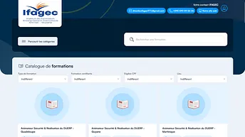 Cliquer sur la vidéo de présentation du catalogue